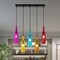 5 Wine Bottle Pendant Light Industrial Bar Hanging Lamp Fixtures Cafe Fixture